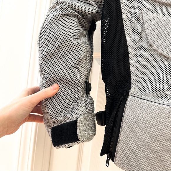 OSI Motorcycle Road Bike Riding Jacket Protective Plate inserts silver sz XXS - Picture 7 of 12